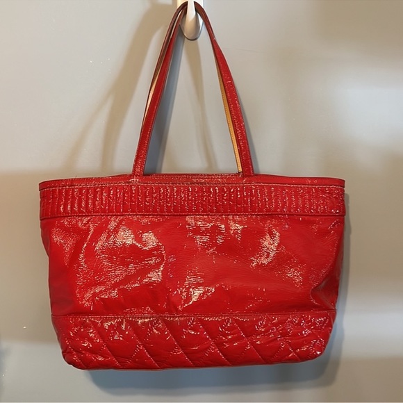 Coach ❤️ Soft Leather Red coach bag patient leather - Picture 2 of 12